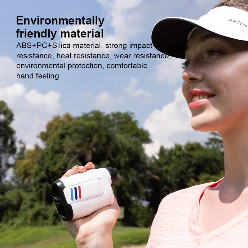 Have Premium Mileseey PF2E Golf Laser Rangefinder 600M Yard/M Mini 6x Telescope Measure Meter Speed Hunting Sport,6 D... - Image 5