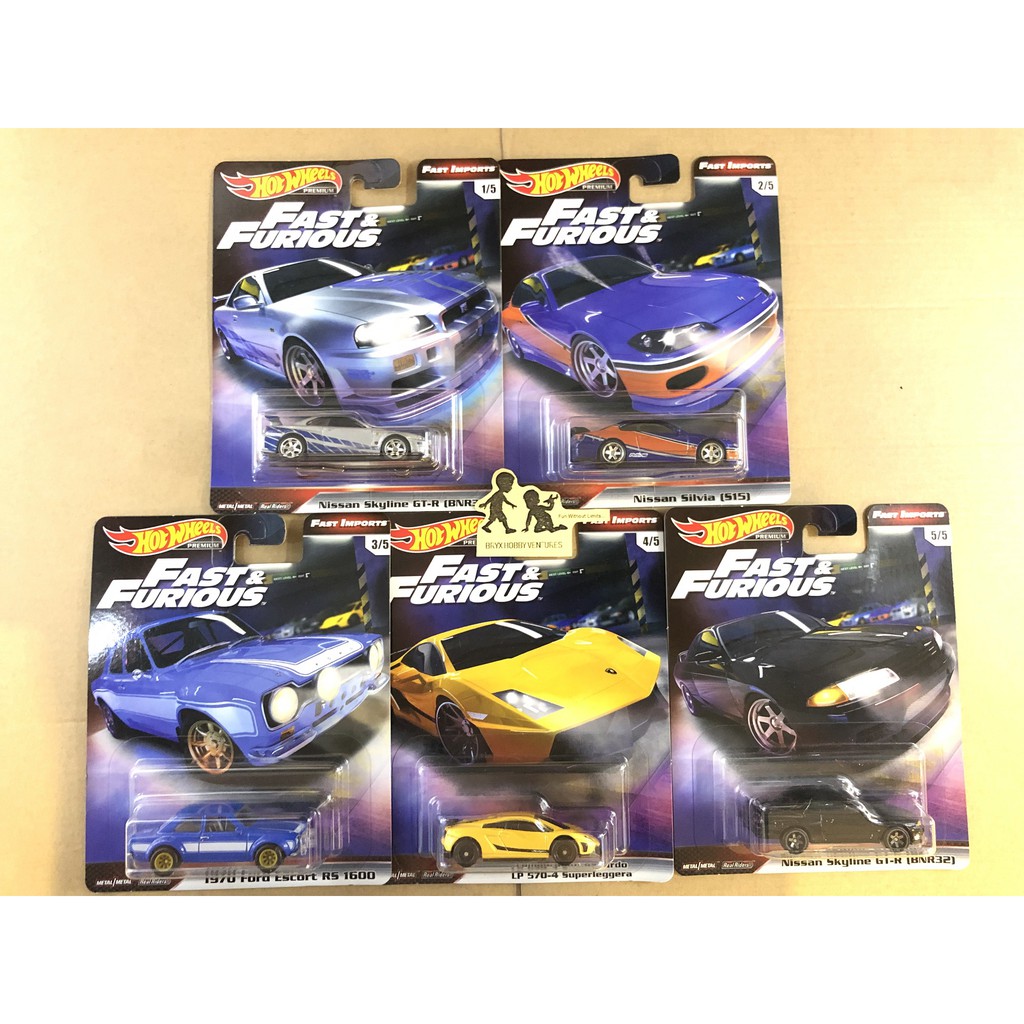 fast and the furious hot wheels