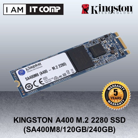 KINGSTON A400 M.2 2280 SSD (SA400M8/120GB/240GB) | Shopee Malaysia