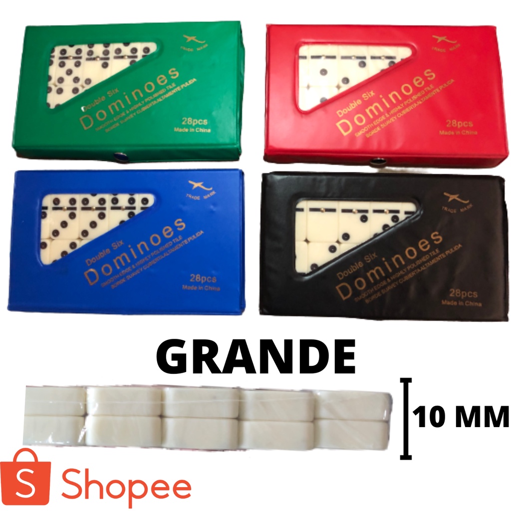 Reliable Versatile 24 hours deliver goods10 MM Professional Bone 10MM Domino Game 28 Pieces Color Case Durable - Image 3