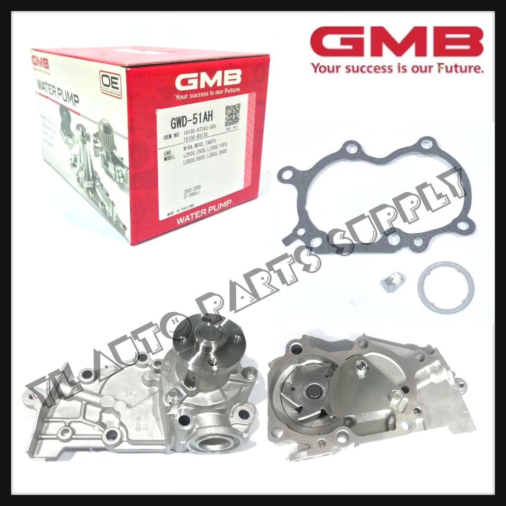 Perodua Viva 660 850 Gmb Water Pump With Housing Gwd 51ah Shopee Malaysia