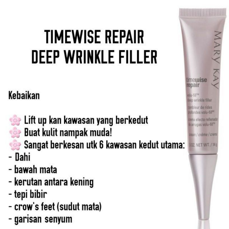 Timewise Repair Volu Fill Deep Wrinkle Filler Shopee Malaysia