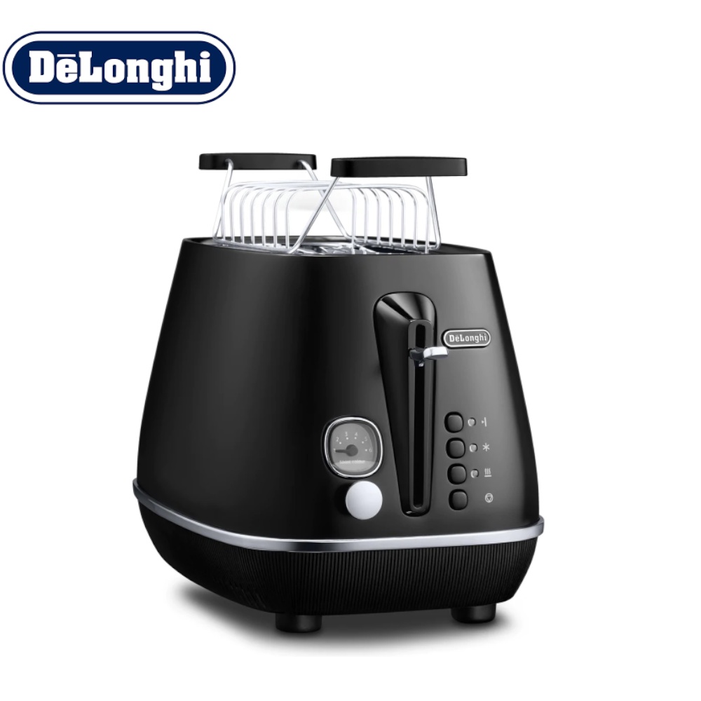 DELONGHI Distinta Moments CTIN2103 2 Slot Bread Toaster Reheat Defrost