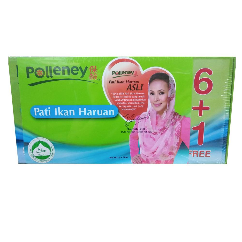 Polleney Pati Ikan Haruan 6 1 Bottles 70ml Halal A Singapore Brand Essence Of Black Fish Shopee Malaysia