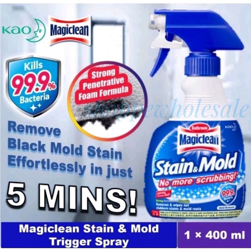 Clean stain and mold magic