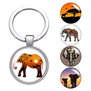 Keychain Handbag Charm Elephant Cute Car Tote Backpack Purse Pendant Animal Gift