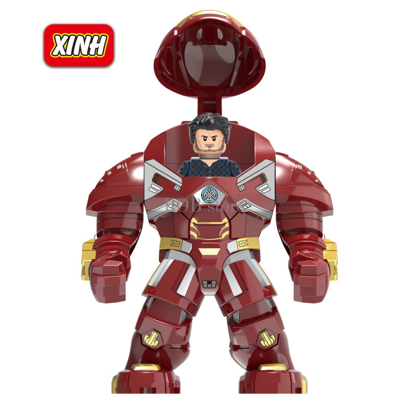 big lego iron man