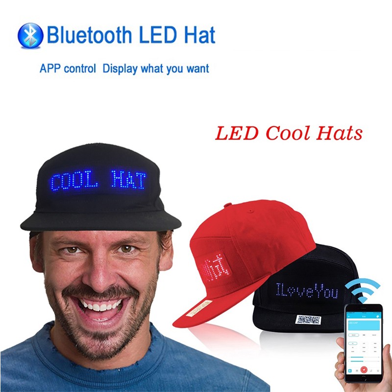 led party hats