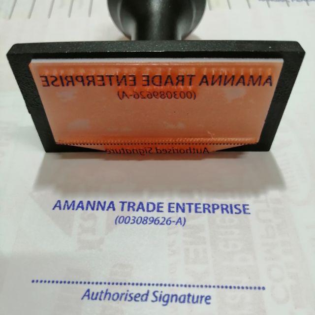 Rubber Stamp Certified True Copy Salina Diakui Sah Shopee Malaysia