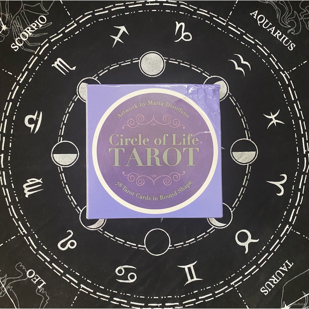 联系客服改价tarot新品现货circle Of Life Tarot 生命轮回塔罗牌英文定制占卜卡牌