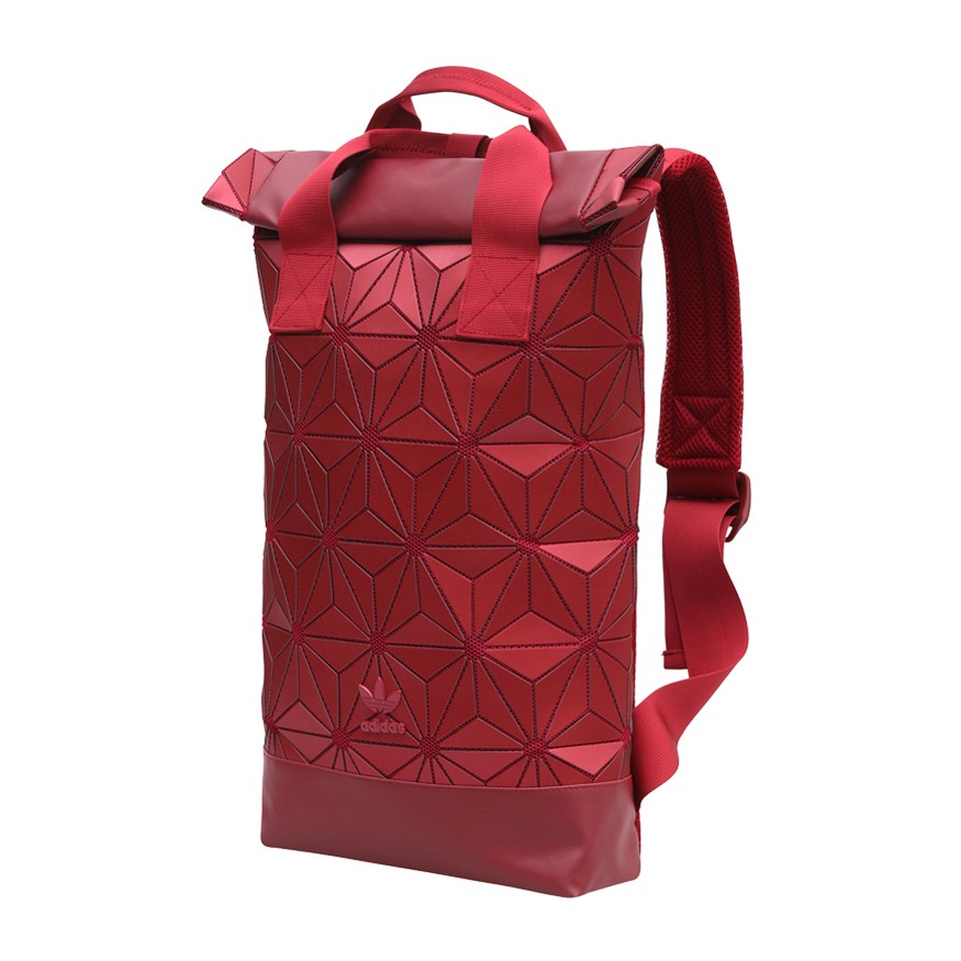 adidas 3d roll top backpack red