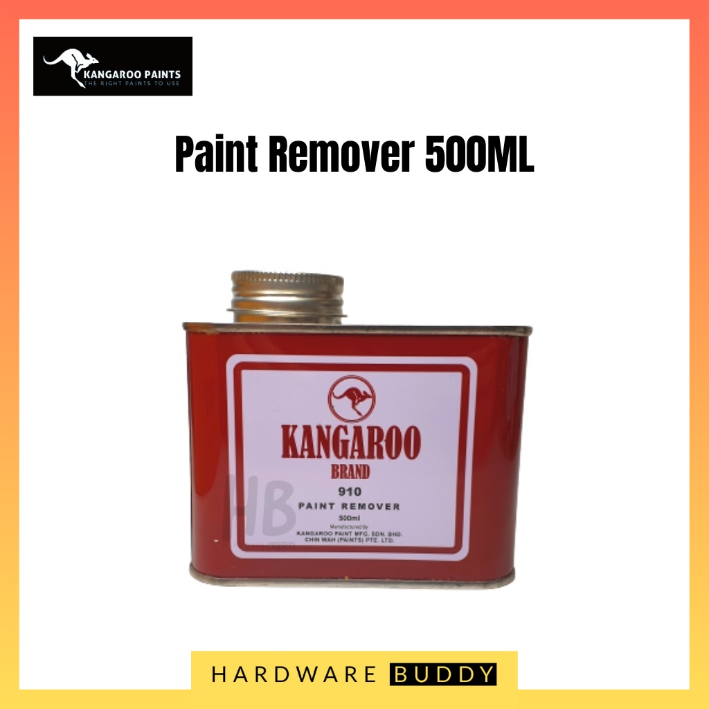 Kangaroo Paint Remover 500ml / Buang Cat Penanggal Peluntur Cat Kayu