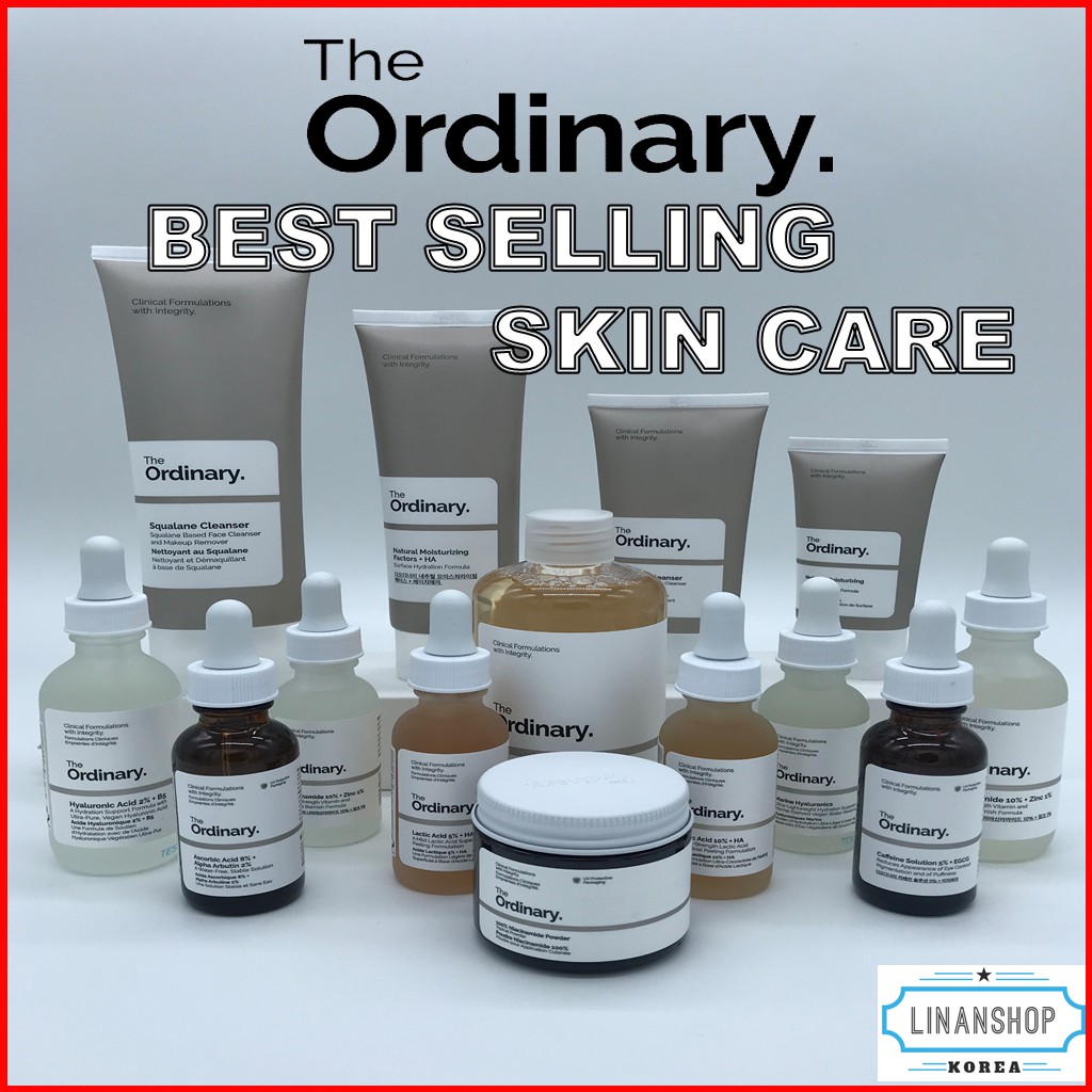 THE ORDINARY / 👍BEST SELLING SKIN CARE PRODUCTS / Niacinamide, Buffet, Squalane Cleaner