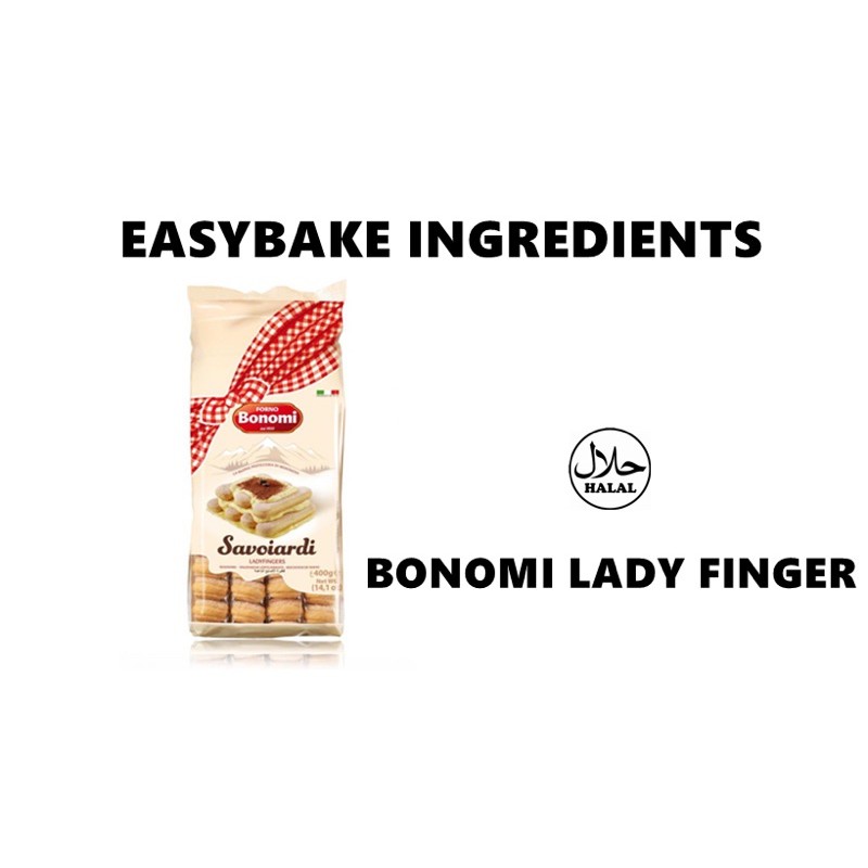 Bonomi Lady Finger Biscuits 400g Tiramisu Lady Finger Shopee Malaysia