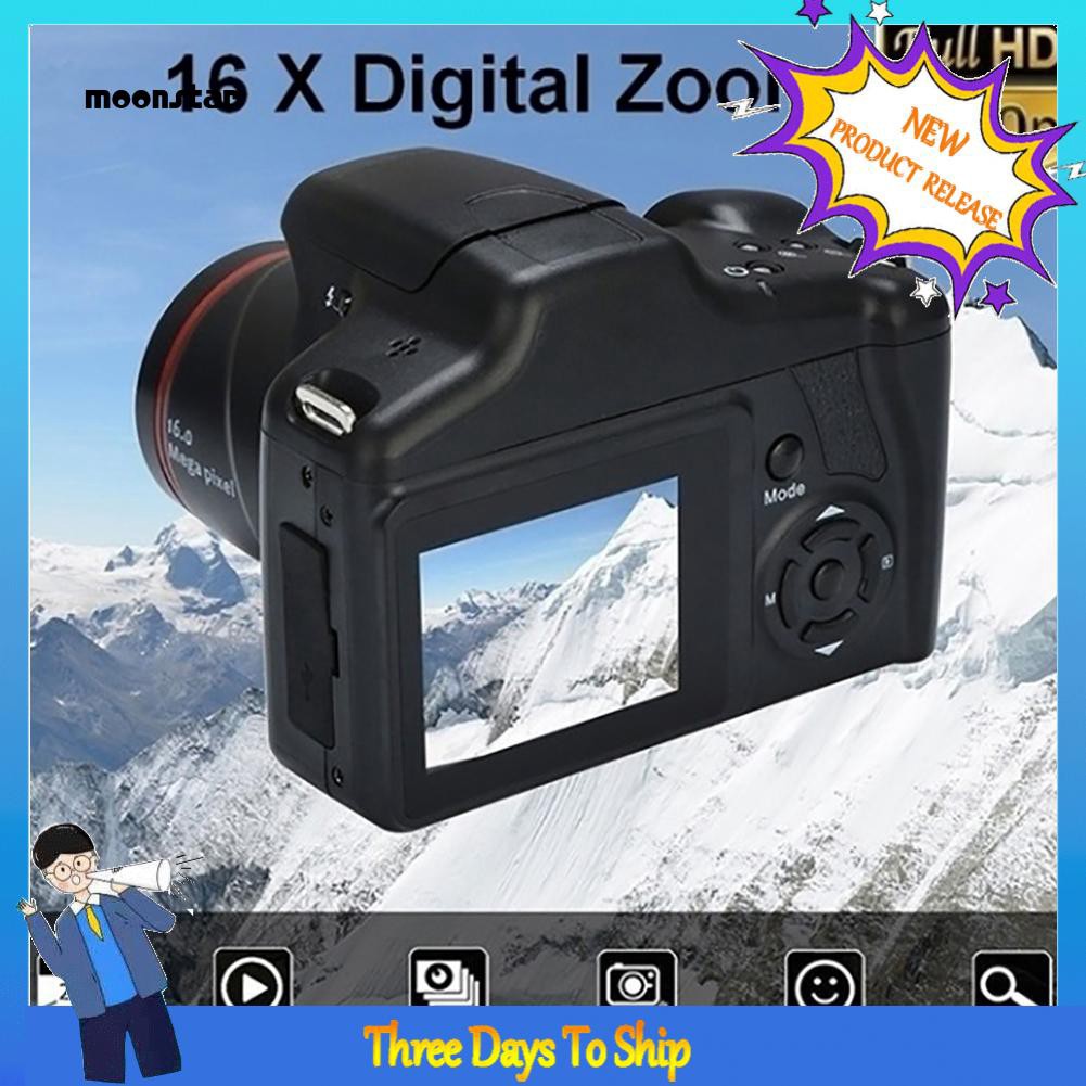 Ms Xj05 Full Hd 1080p 2 4inch 16x Zoom Photography Digital Video Camera Camcorder Shopee Malaysia