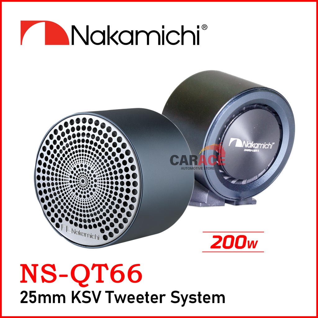 NAKAMICHI NSQT66 25mm KSV Tweeter System 2" Full Range Car
