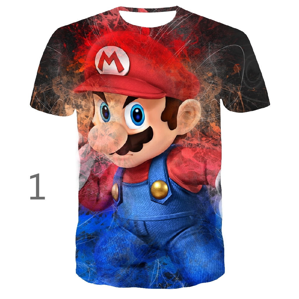 Super Mario Odyssey Game Cute 3D Print Men Women Fashion Casual T Shirt ...