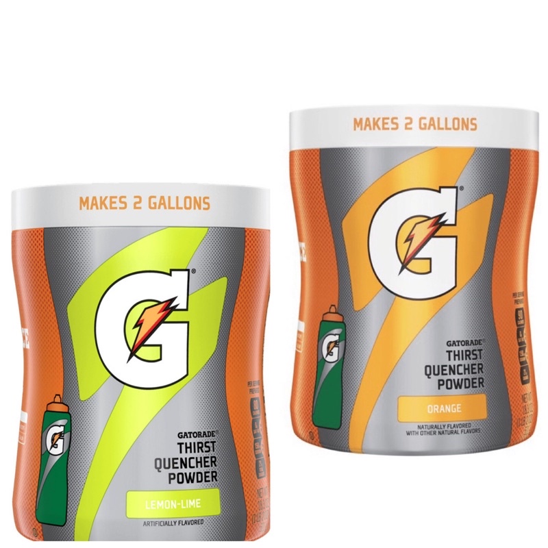 Gatorade Thirst Quencher Drink Mix Powder 521g Lemon Lime / Orange