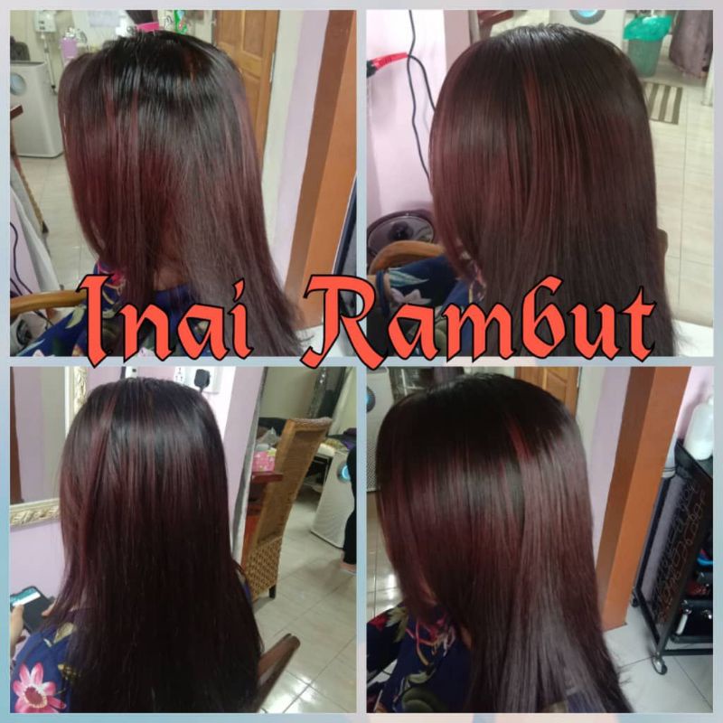Inai Rambut Halal Medium 250gram Kegunaan 2-4 orang (sesuai utk jari ...
