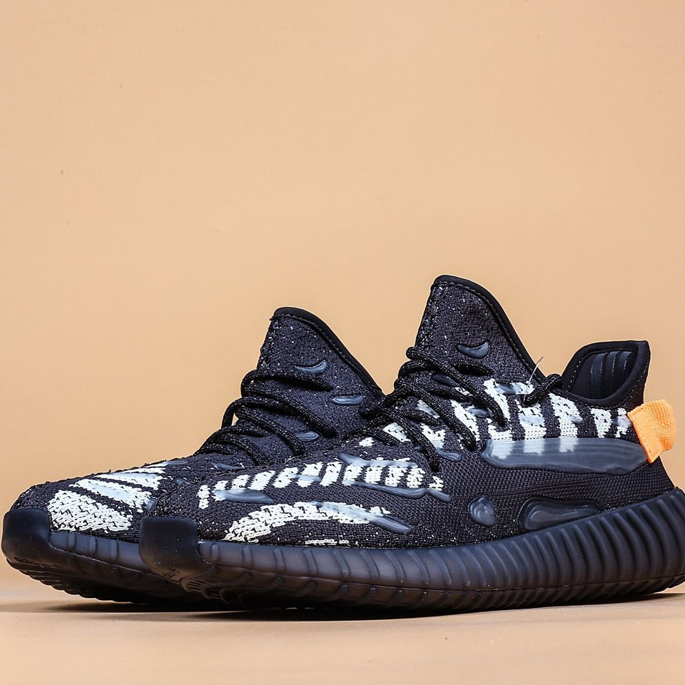 Adidas Yeezy Boost 350 V3 FC9213 Luminous Black Zebra Cushioning Running  Shoes | Shopee Malaysia