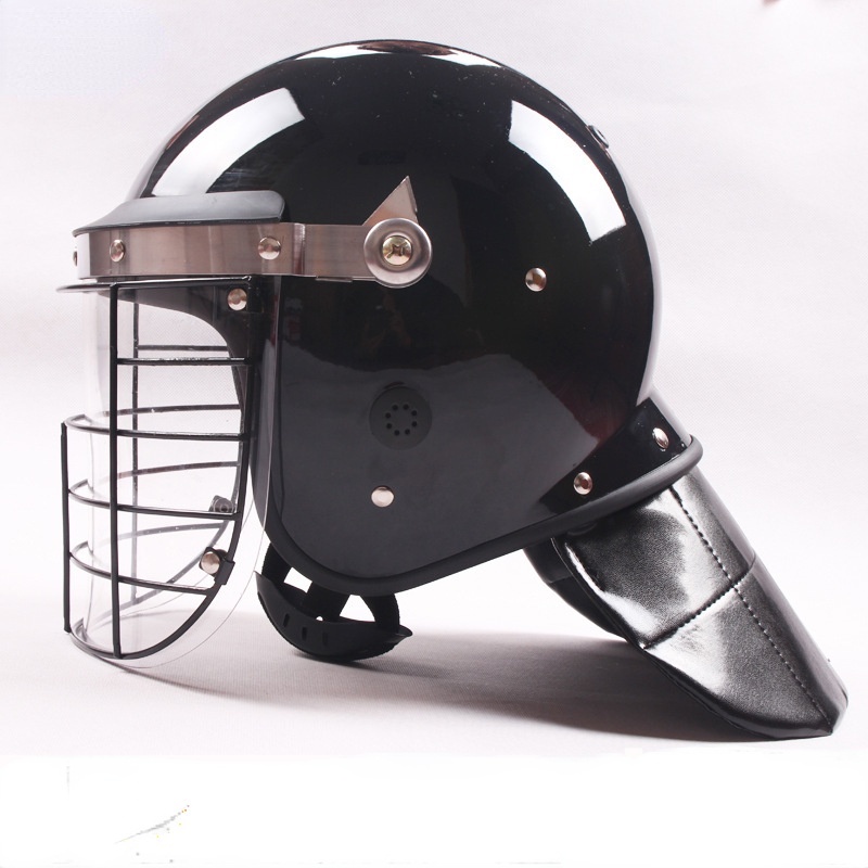 Barbed Wire Mask Type Safety Helmet, Special Protective Anti-riot Helmet, Security and Explosion-proof Helmet Equipment