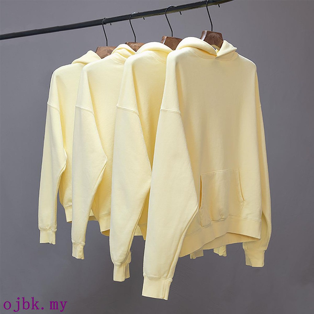 fear of god yellow hoodie