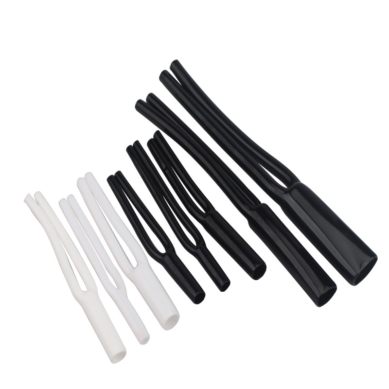 10Pcs PVC Y Boot Spliter Tube Tubing 5mm 6mm 7mm 9mm 13mm 15mm 18mm No Shrinkable DIY HiFi Audio Cable Accessories