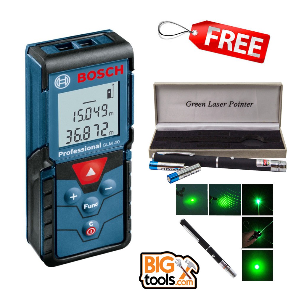 Bosch Glm 40 Professional 135 Feet Laser Measure Shopee Malaysia