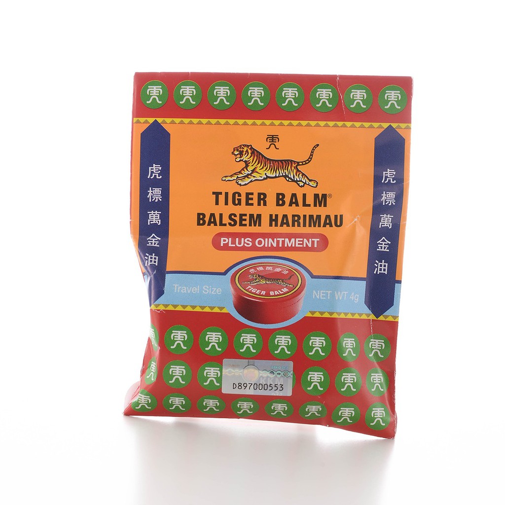 Tiger Balm Plus (4g) Shopee Malaysia