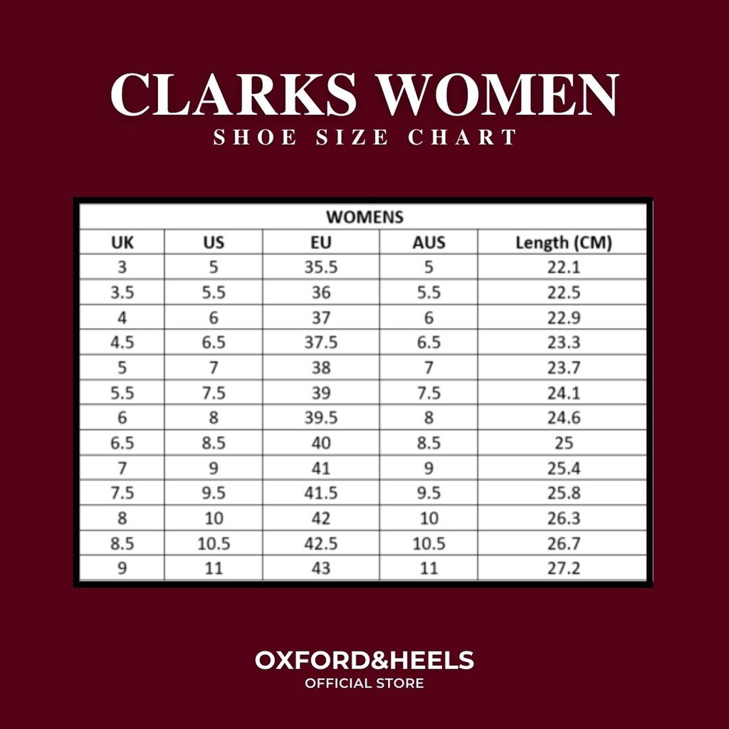 clarks cm size chart> Latest