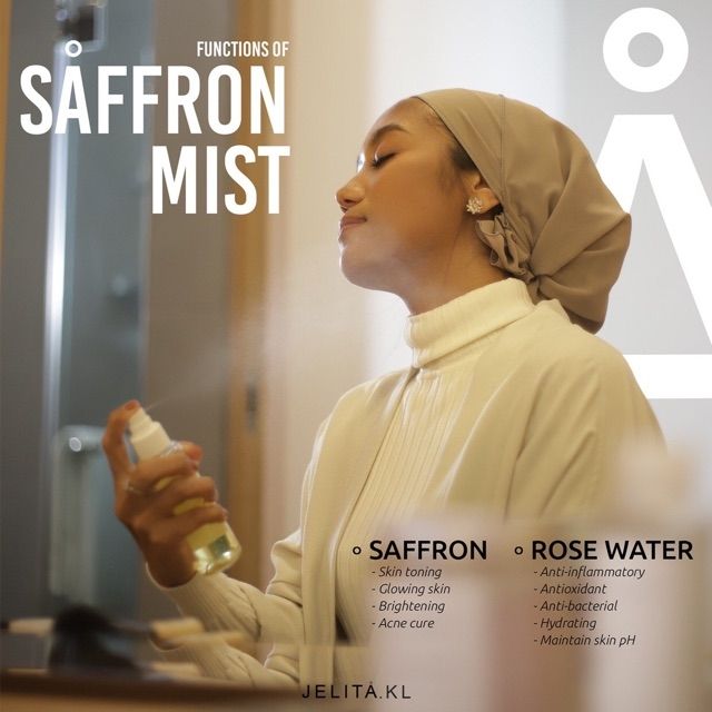 Saffron Face Mist by Jelita KL Face Mist