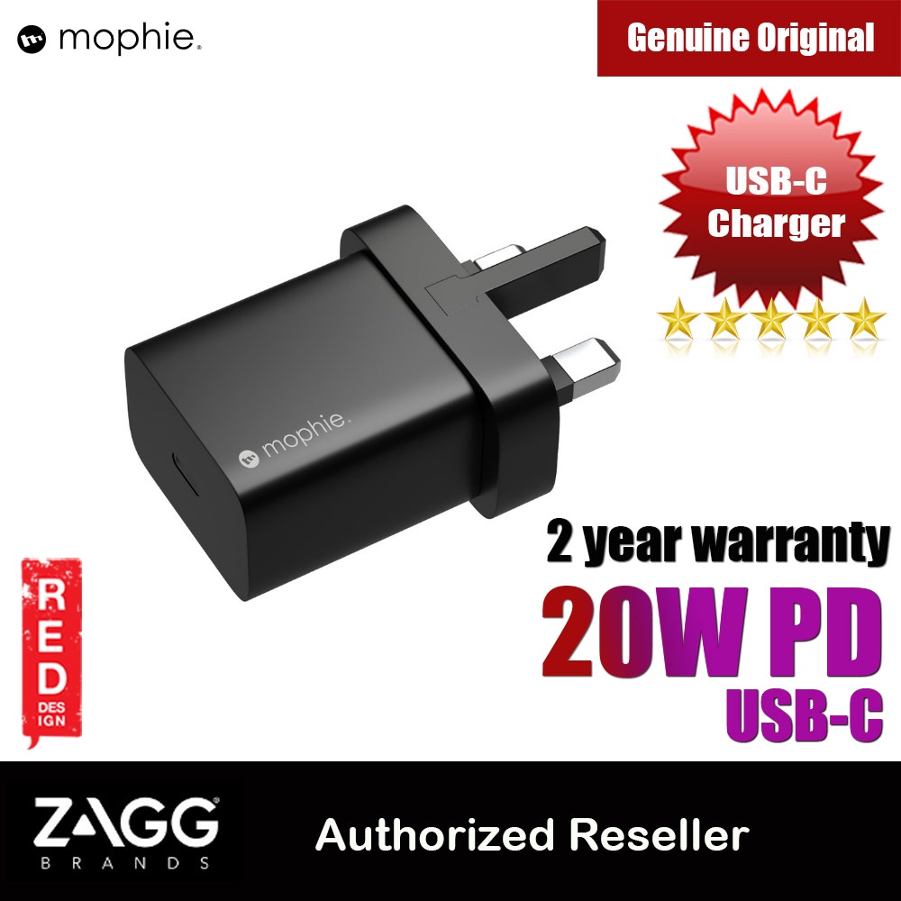 Mophie USBC 20W PD Wall Charger Traver Charger Compact Charger for (UK