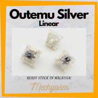 Outemu Silver Linear Switch for Mechanical Keyboard by Mechgasm