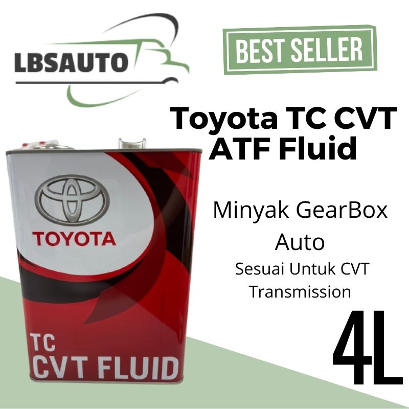 Toyota Minyak GearBox Oil TC CVT 4Liter Original Automatic Transmission