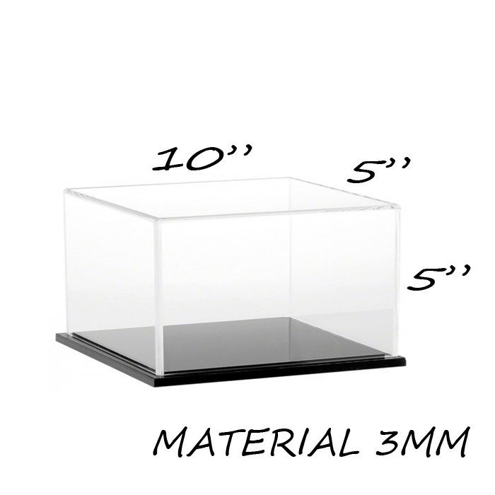 DISPLAY BOX / CLEAR ACRYLIC DISPLAY BOX / KOTAK PERPEX / TRANSPARENT