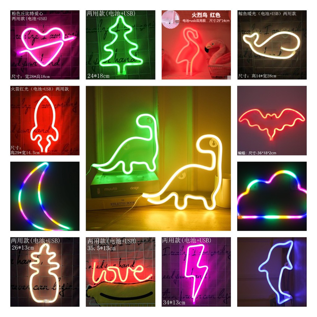 Neon Light bateri /USB led lights Christmas decoration ...