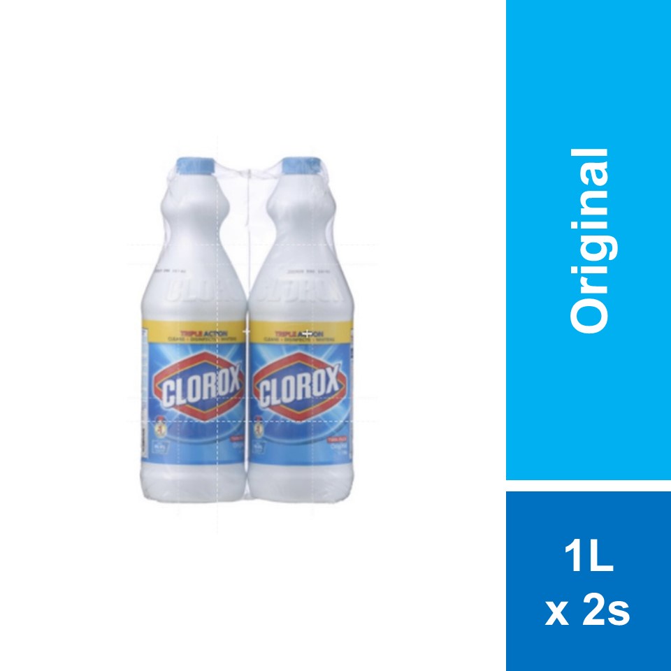 Clorox Bleach Original 1L x 2s Shopee Malaysia