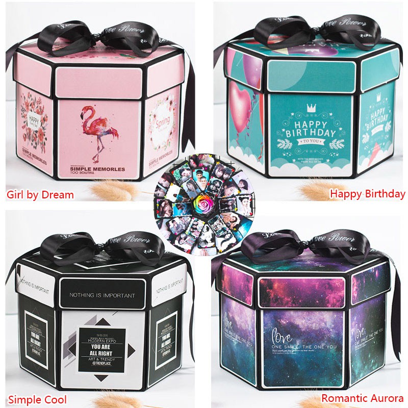 Murah Surprise Love Explosion Box Gift Anniversary Photo Album Birthday Gift Shopee Malaysia