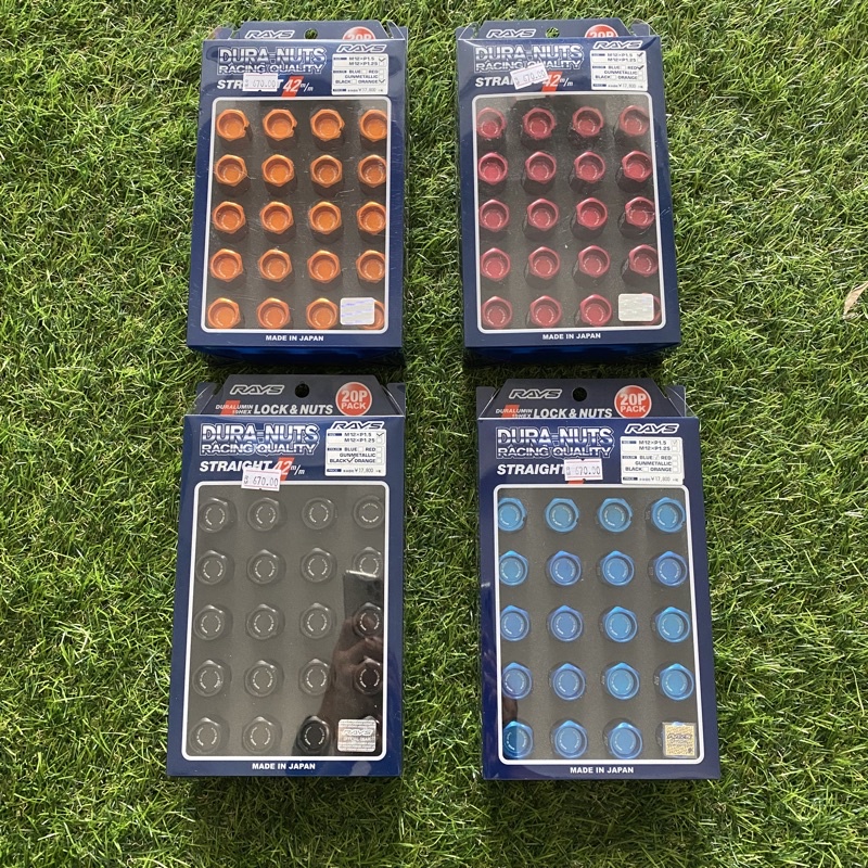 RAYS DURA 42mm M12 x 1.5 LOCK NUT MADE IN JAPAN Shopee Malaysia