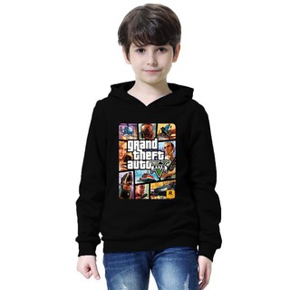 Kids Grand Theft Auto Tops Gta Game Sweatshirt Boys Cotton Hoodie - 2017 children roblox stardust ethical funny t shirts kids summer tops boysgirls short sleeve