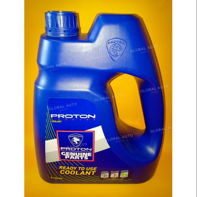 PROTON RADIATOR COOLANT (BLUE) 4LITER  Shopee Malaysia