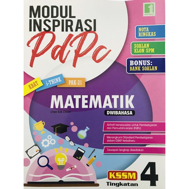 Modul Inspirasi Pdpc Matematik Kssm Shopee Malaysia