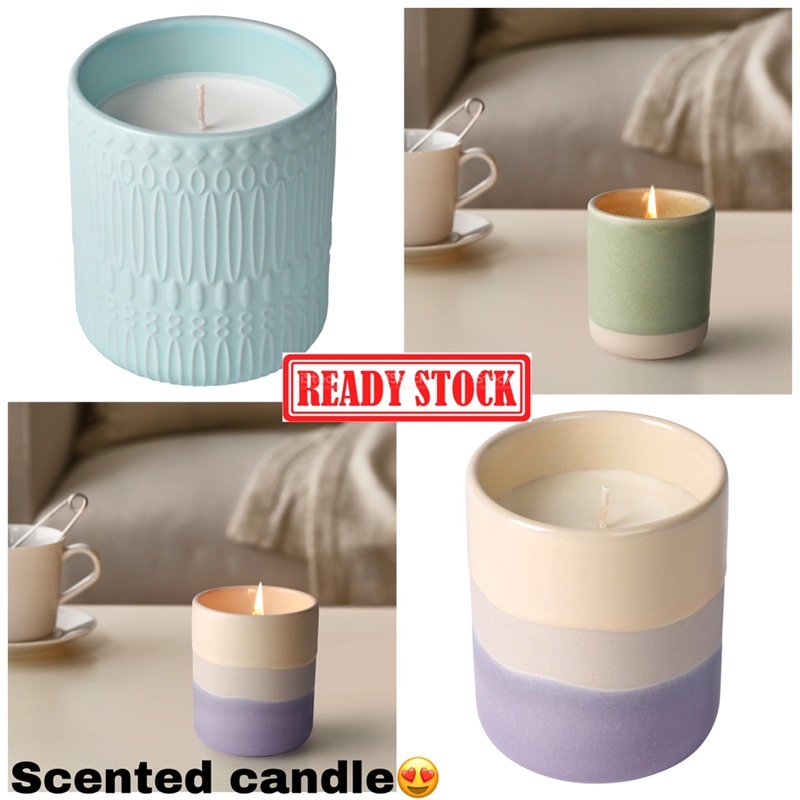 [READY STOCK]IKEA scented cute candle/Unique scented candle ikea/Lilin wangi ikea cantik