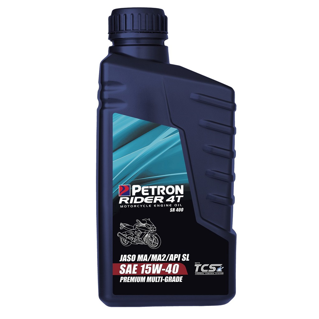 PETRON RIDER 4T PREMIUM MULTIGRADE 15W40 API SL / 1L | Shopee Malaysia