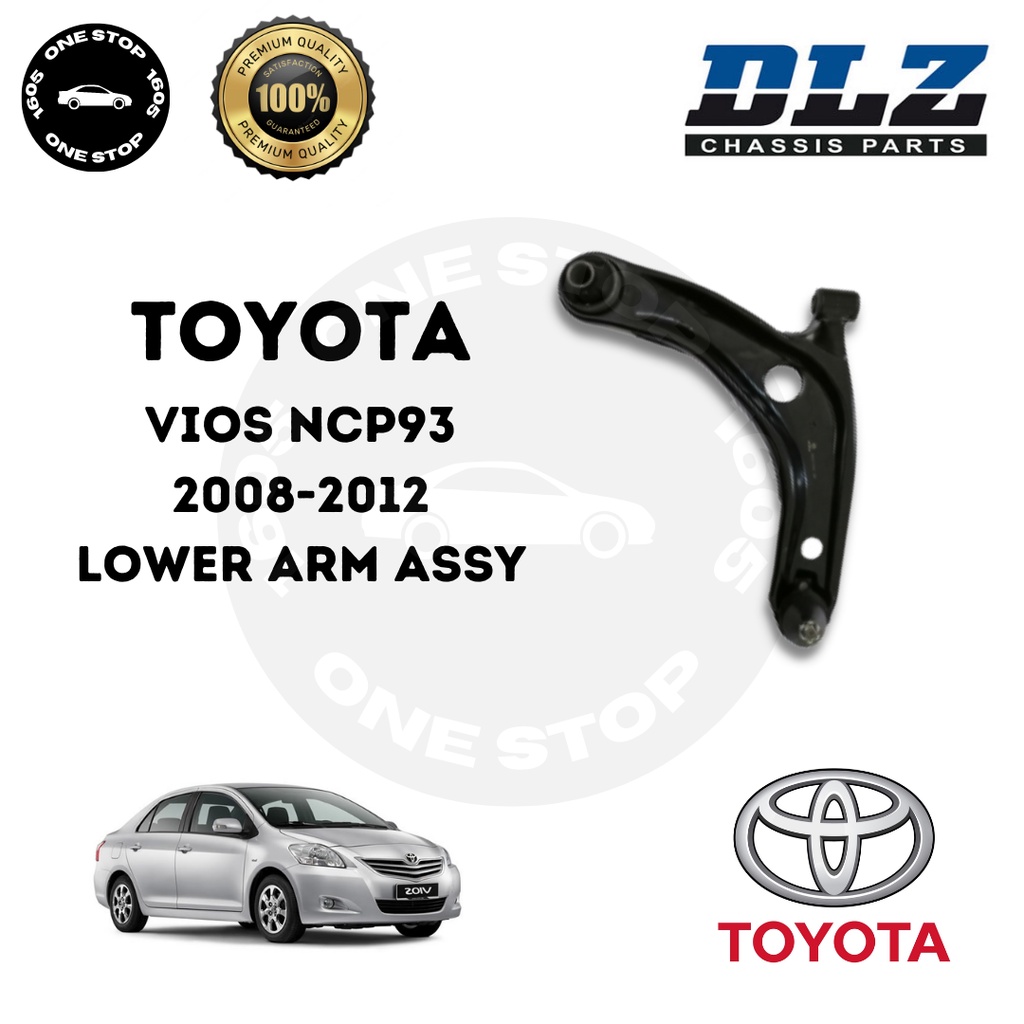 TOYOTA VIOS NCP93 20082012 DLZ LOWER ARM ASSY Shopee Malaysia