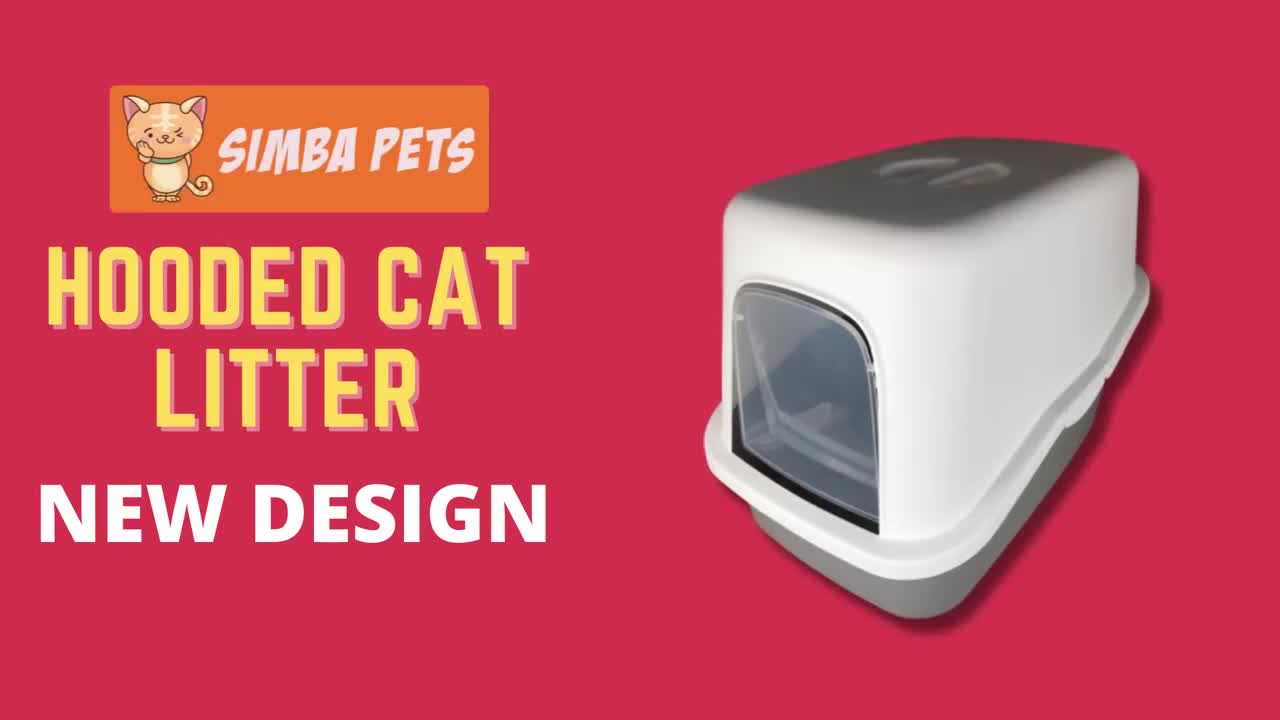 Buy 🇲🇾[SAME DAY SHIPPING] JUMBO SIZED HOODED CAT LITTER BOX 