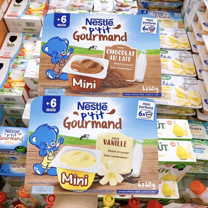 Nestle Mini Milk Dessert Flying French Air Blister Pack Of 6 Boxes Of 60g Shopee Malaysia