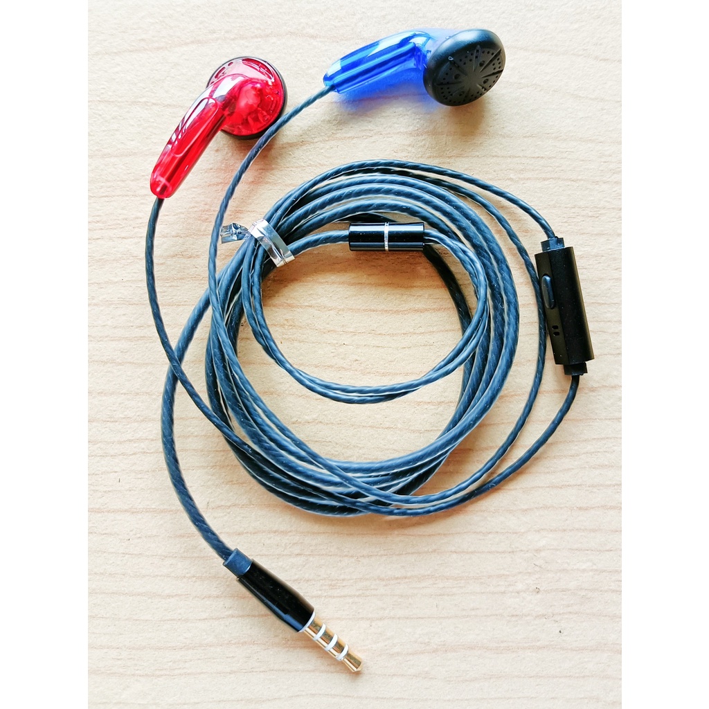 Deep Bass Transparent Colored MX500 Earphone with MIC Shopee Malaysia