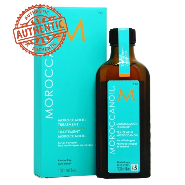 100 Authentic Moroccanoil Moroccan Oil Hair Repair Hair Oil 100ml Shopee Malaysia