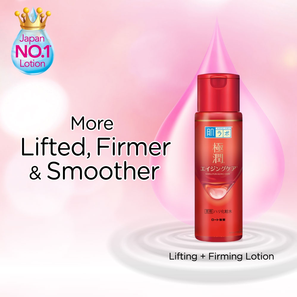 Hada Labo Lifting + Firming Lotion 170ml x 2 [Erase fine line/ For Aging  Skin/ Twin Pack] | Shopee Malaysia